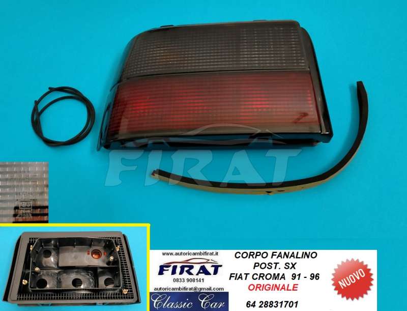 FANALINO FIAT CROMA 91 - 96 POST.SX (SOLO CORPO 28831701)